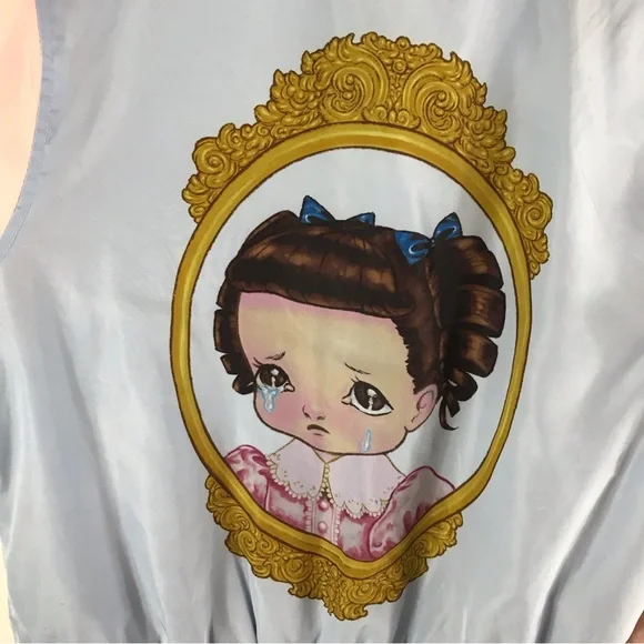 MELANIE MARTINEZ Cry Baby Satin Bomber Jacket Size Large - Picture 16 of 16